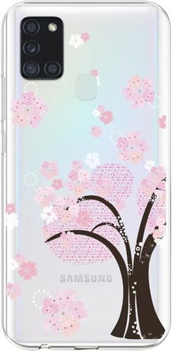 TopQ Samsung A21s silicone Cherry Tree 52100 - Phone Cover - Main image