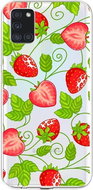 TopQ Samsung A21s silicone Strawberries 52061 - Phone Cover