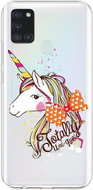 TopQ Samsung A21s silicone Totally Uni-que 52014 - Phone Cover
