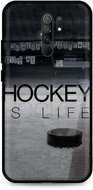 TopQ Xiaomi Redmi 9 silicone Hockey Is Life 52935 - Phone Cover