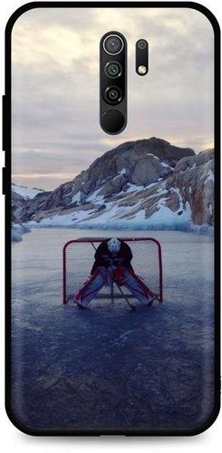 TopQ Xiaomi Redmi 9 silicone Hockey Goalie 52933 - Phone Cover - Main image