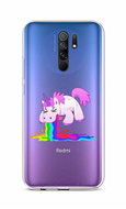 TopQ Xiaomi Redmi 9 silicone Rainbow Splash 52894 - Phone Cover