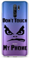 TopQ Xiaomi Redmi 9 silicone Don't Touch transparent 52881 - Phone Cover