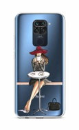 TopQ Xiaomi Redmi Note 9 silicone Lady 6 52434 - Phone Cover