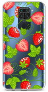 TopQ Xiaomi Redmi Note 9 silicone Strawberries 52411 - Phone Cover