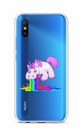 TopQ Xiaomi Redmi 9A silicone Rainbow Splash 51972 - Phone Cover