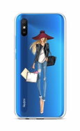 TopQ Xiaomi Redmi 9A silicone Lady 2 51967 - Phone Cover