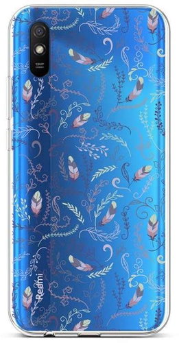 TopQ Xiaomi Redmi 9A silicone Feather 2 51961 - Phone Cover - Main image