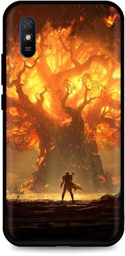 TopQ Xiaomi Redmi 9A silicone Warcraft 51858 - Phone Cover - Main image