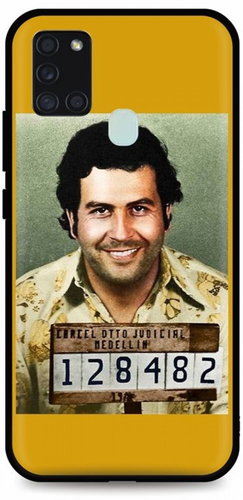 TopQ Samsung A21s silicone Pablo Escobar 51826 - Phone Cover - Main image