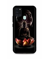 TopQ Samsung A21s silicone Meditation 51820 - Phone Cover