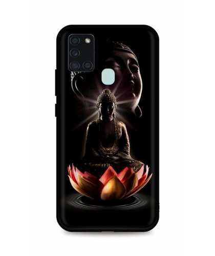 TopQ Samsung A21s silicone Meditation 51820 - Phone Cover - Main image