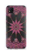 TopQ Xiaomi Redmi 9C silicone Pink Mandala 52294 - Phone Cover