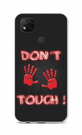 TopQ Xiaomi Redmi 9C silicone Don't Touch Red 52291 - Phone Cover
