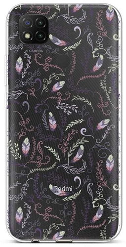 TopQ Xiaomi Redmi 9C silicone Feather 2 53045 - Phone Cover - Main image