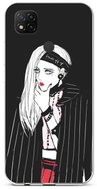 TopQ Xiaomi Redmi 9C silicone Dark Girl 53035 - Phone Cover