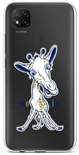 TopQ Xiaomi Redmi 9C silicone Zoo Life 53028 - Phone Cover - Main image