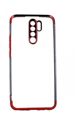 TopQ Frame Xiaomi Redmi 9 silicone red 52816 - Phone Cover - Main image