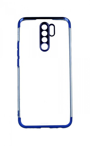 TopQ Frame Xiaomi Redmi 9 silicone blue 52815 - Phone Cover - Main image