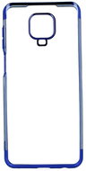 TopQ Frame Xiaomi Redmi Note 9 Pro silicone blue 52493 - Phone Cover