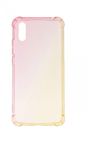 TopQ Xiaomi Redmi 9A silicone Shock rainbow pink-yellow 52148 - Phone Cover - Main image