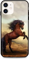 TopQ iPhone 12 mini silicone Brown Horse 53308 - Phone Cover