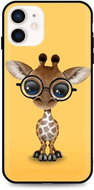 TopQ iPhone 12 mini silicone Cute Giraffe 53303 - Phone Cover