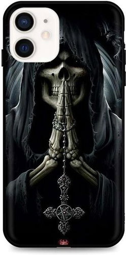 TopQ iPhone 12 mini silicone Grim Reaper 53291 - Phone Cover - Main image