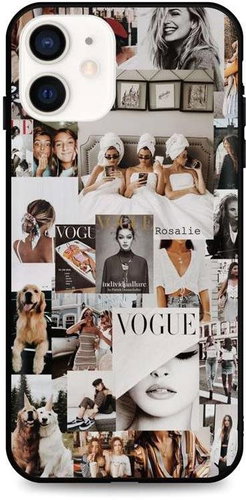TopQ iPhone 12 mini silicone VOGUE 53285 - Phone Cover - Main image
