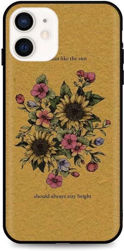 TopQ iPhone 12 mini silicone Bouquet 53284 - Phone Cover - Main image