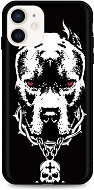 TopQ iPhone 12 mini silikón Fighting Dog 53281 - Kryt na mobil