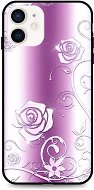 TopQ iPhone 12 mini silikón Abstract Roses 53331 - Kryt na mobil