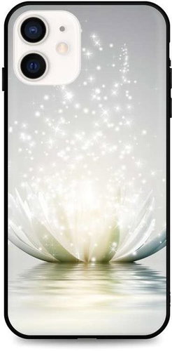 TopQ iPhone 12 mini silicone Waterlily 53328 - Phone Cover - Main image