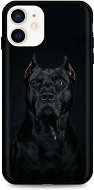 TopQ iPhone 12 mini silicone Dark Pitbull 53318 - Phone Cover