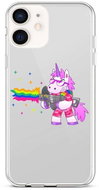 TopQ iPhone 12 mini silicone Rainbow Gun 53265 - Phone Cover