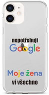 TopQ iPhone 12 mini silicone Google 53257 - Phone Cover