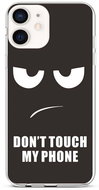 TopQ iPhone 12 silicone Don´t Touch 53350 - Phone Cover