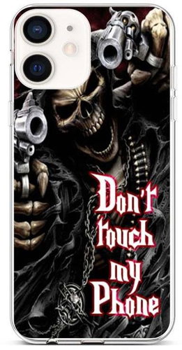 TopQ iPhone 12 silicone Grim Reaper 53346 - Phone Cover - Main image