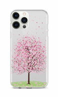 TopQ iPhone 12 Pro silicone Blossom Tree 53519 - Phone Cover