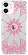 TopQ iPhone 12 mini silicone Pink Mandala 53462 - Phone Cover
