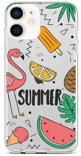 TopQ iPhone 12 mini silicone Summer 53451 - Phone Cover - Main image