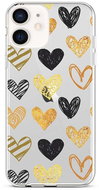 TopQ iPhone 12 mini silicone Heart 53434 - Phone Cover