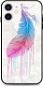 TopQ LUXURY iPhone 12 mini hard Feather 53403 - Phone Cover