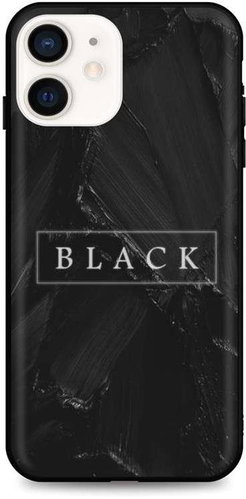 TopQ LUXURY iPhone 12 mini hard Black 53399 - Phone Cover - Main image
