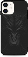 TopQ LUXURY iPhone 12 mini solid Black wolf 53382 - Phone Cover