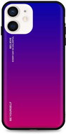 TopQ LUXURY iPhone 12 mini solid rainbow purple 53361 - Phone Cover