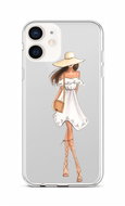 TopQ iPhone 12 mini silicone Lady 5 53410 - Phone Cover