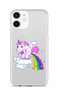 TopQ iPhone 12 mini silicone Rainbow Disaster 53267 - Phone Cover