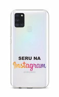 TopQ Samsung A21s silicone Instagram 52115 - Phone Cover