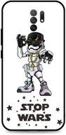 TopQ Xiaomi Redmi 9 3D silicone Stormtrooper 51755 - Phone Cover
